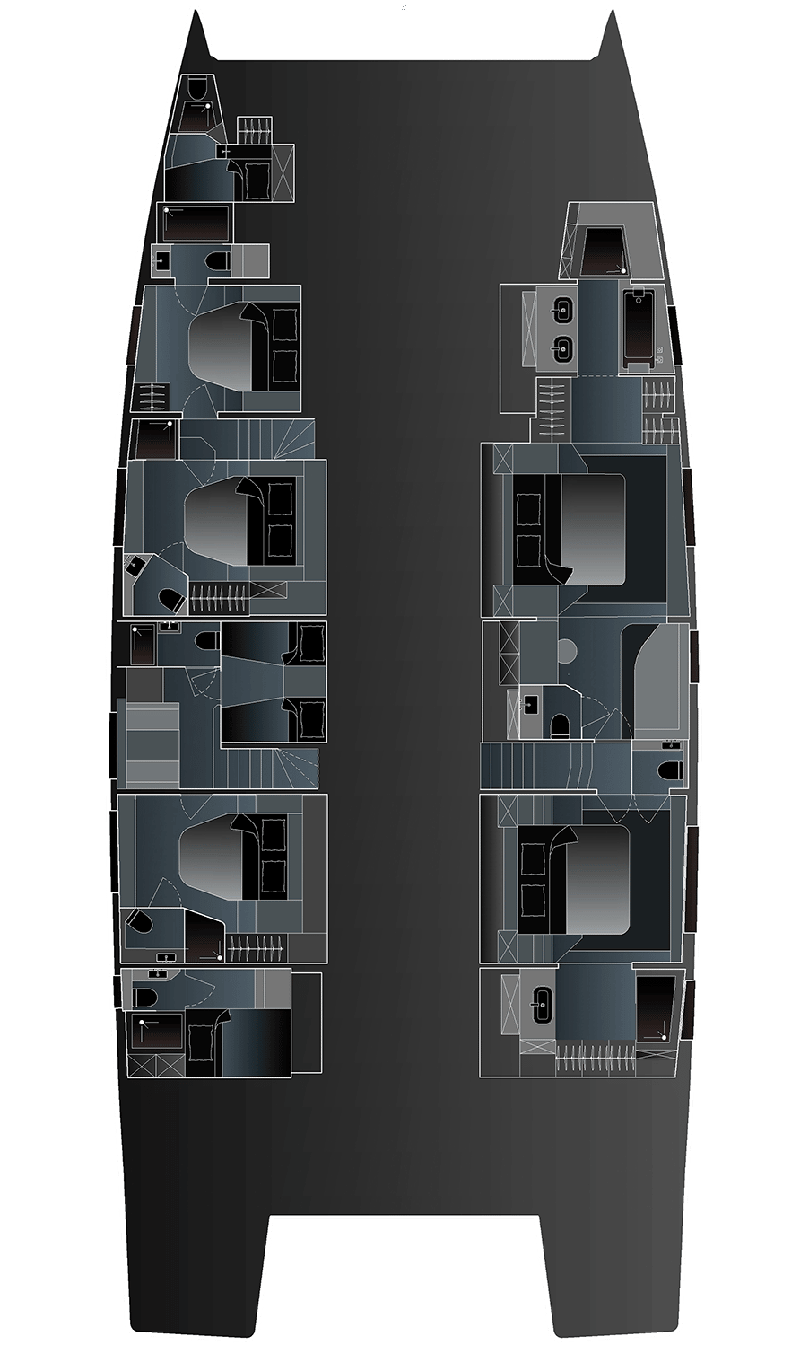 Power-80-Maestro-VIP-Galley-Up-version-Layout