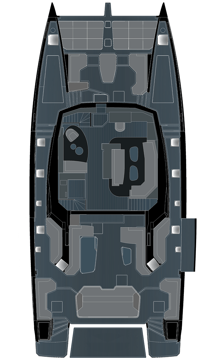 Power-80-Main-Deck-Galley-Down-Owners-Version-Layout